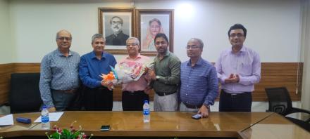 Courtesy Meeting with Professor Dr. Muhammad Mahfuzul Islam Sir Bangabandhu Sheikh Mujibur Rahman Digital University